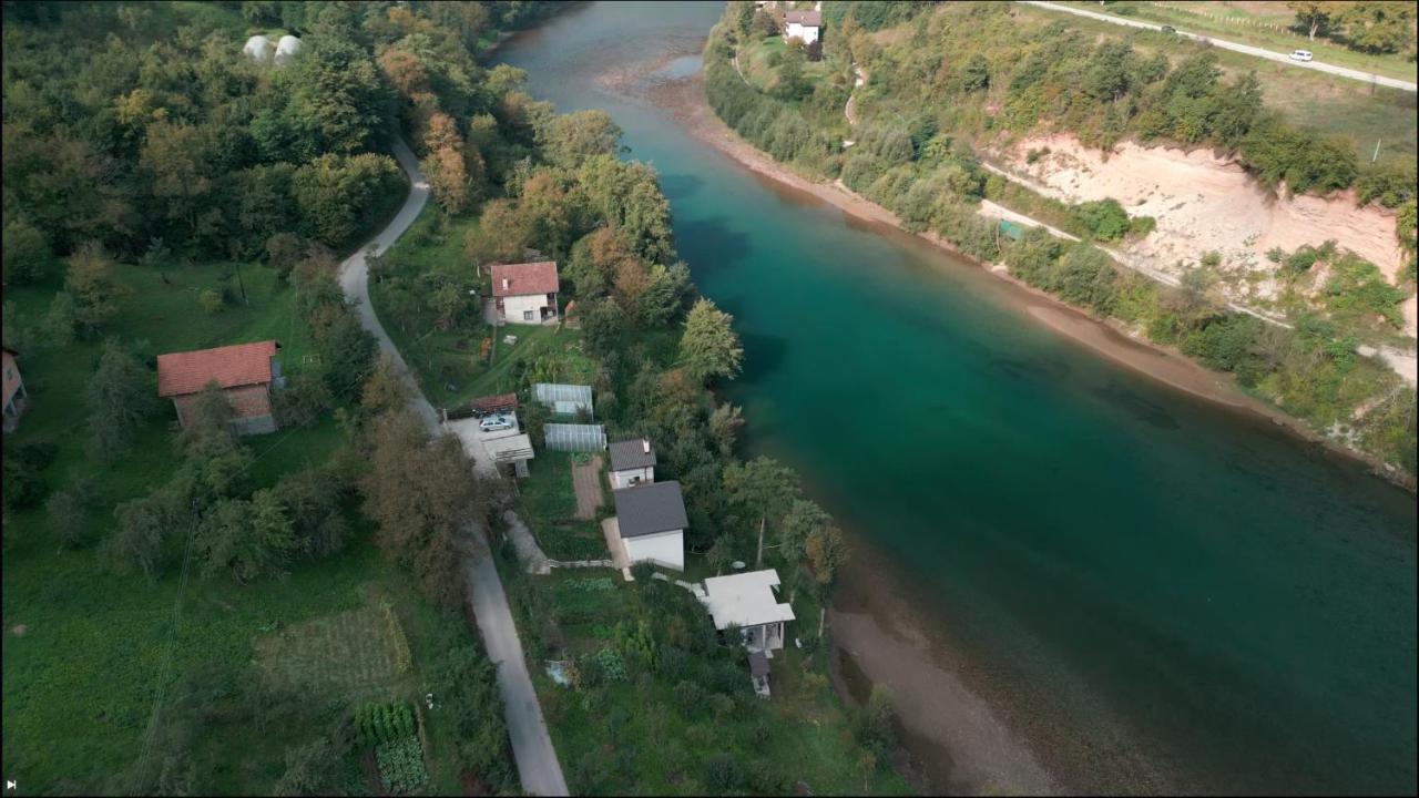 Vikendica Pored Drine Foca Handici Екстер'єр фото